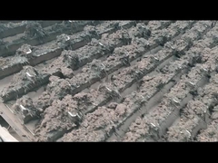 Pembalik kompos tipe pelat rantai