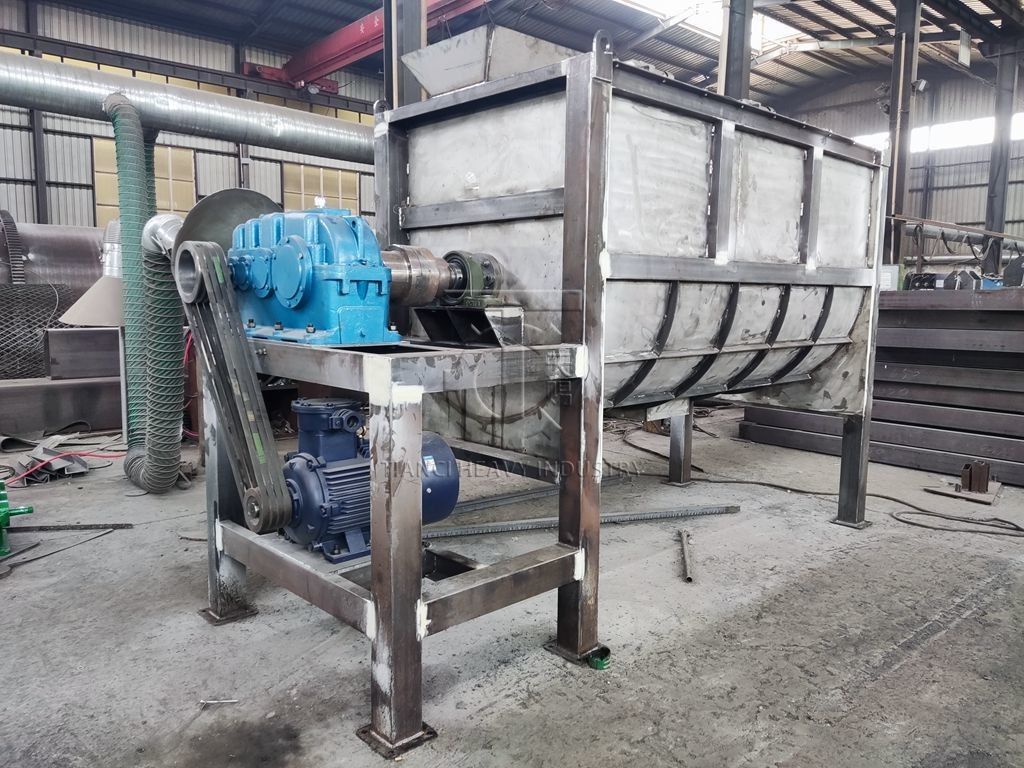 Sampah Organik Tangki Fermentasi Aerobik Suhu Tinggi Mesin Kompos Organik 4-6 Jam