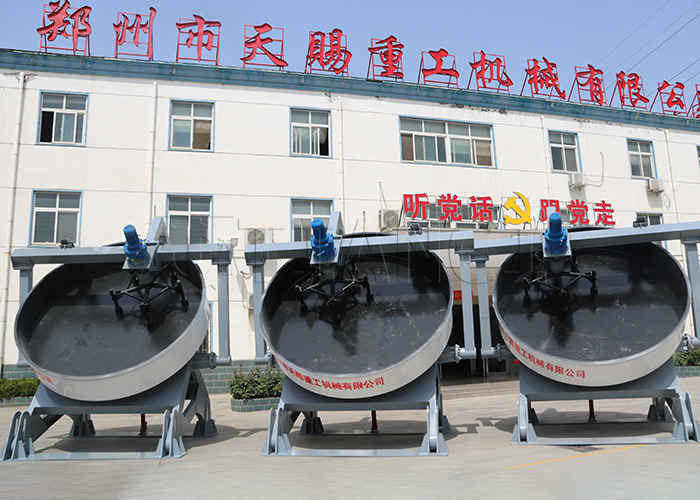 Peralatan granulasi bubuk mineral tanah liat gipsum bentonit rotary disk granulator bentuk bola granules pembuatan mesin