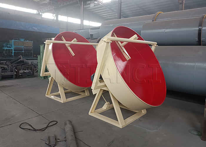 1-6T/H Mesin Produksi Pupuk Organik Pupuk Komposisi Disc Granulator