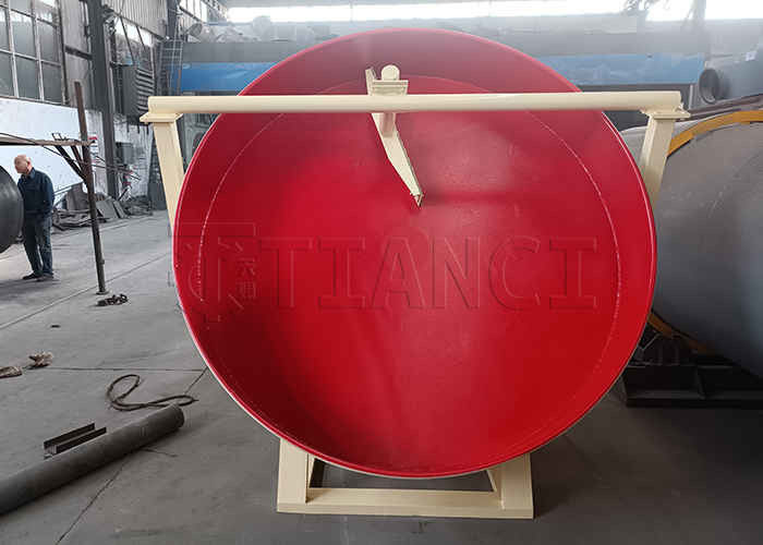 Granulator Pupuk Organik Untuk Serbuk Kotoran Ayam Dalam Ukuran 2-8mm