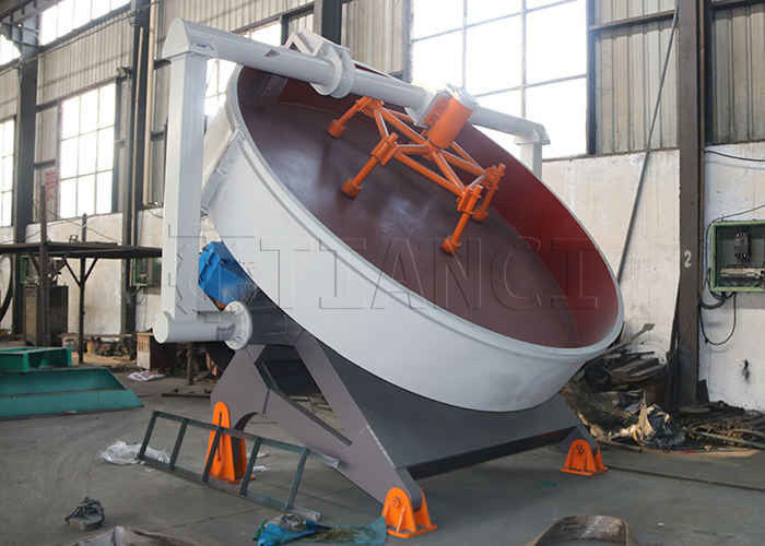 Komposisi Pupuk Granulator Disc Granulator Mesin Untuk Mengolah Ball Granule Pupuk.