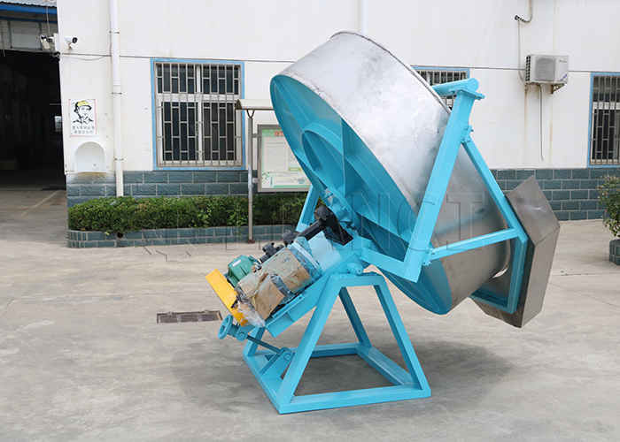 1-6T/h NPK Fertilizer Pellet Machine Disc Fertilizer Granulator dengan 95% Granulation Rate