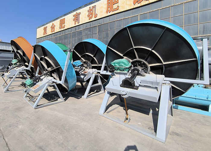 Granulator Disk Tipe Basah untuk Pembuatan Granul Litter Kucing Bentonit