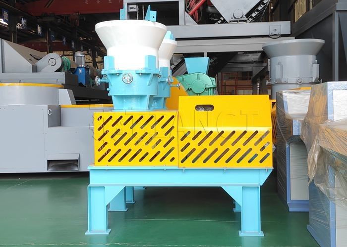 Biomassa Mesin pellet pakan unggas sapi pupuk kayu pupuk ayam pupuk pellet flat die ekstrusi granulator