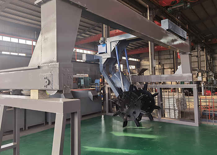 150-400m3/H Output Besar Flipping Span Kompost Mesin Turning Roda Jenis