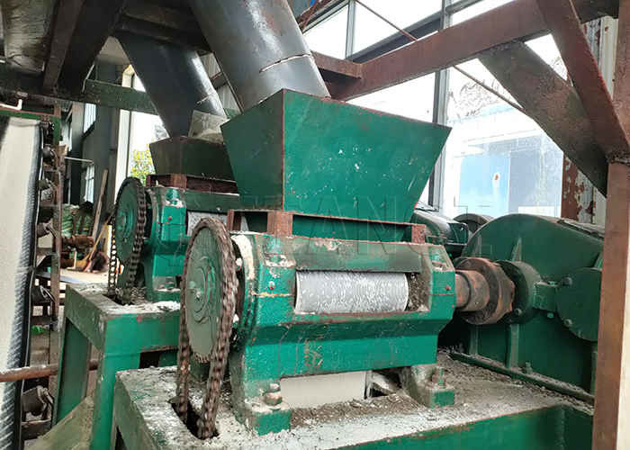 Lini Pembuatan Pupuk Majemuk Granul Ukuran 2-10mm dengan Granulator Ekstrusi Roller Ganda