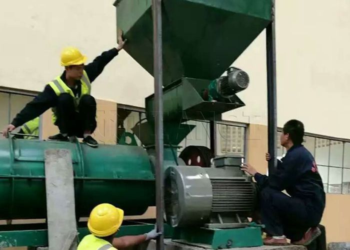 Mesin pembuatan pelet pupuk organik