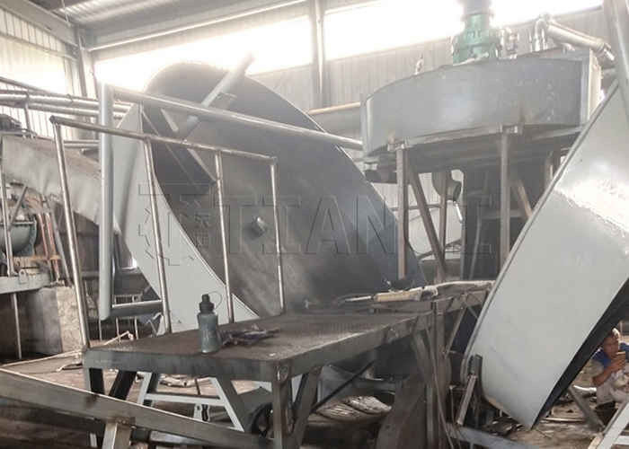 Lini Produksi pupuk organik Disc Granulator Untuk pupuk hewan Untuk pupuk