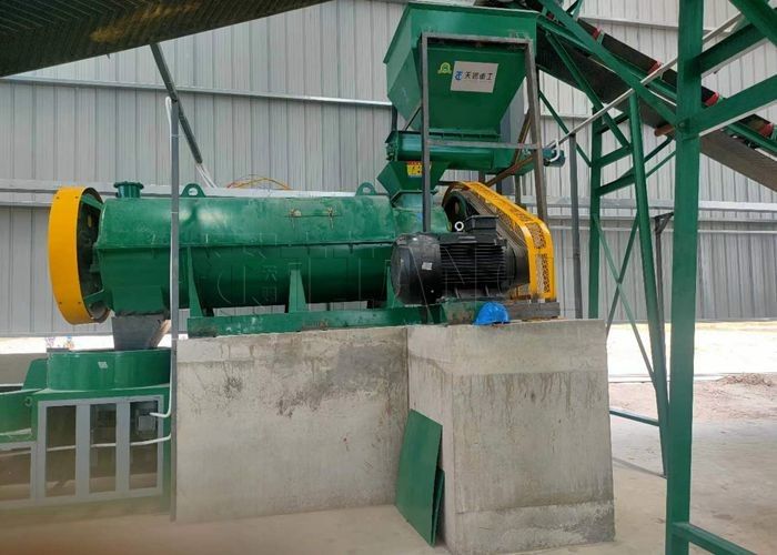 ISO9001 Mesin Pellet Baja Ayam Lini Produksi Pupuk Untuk Membuat Granul