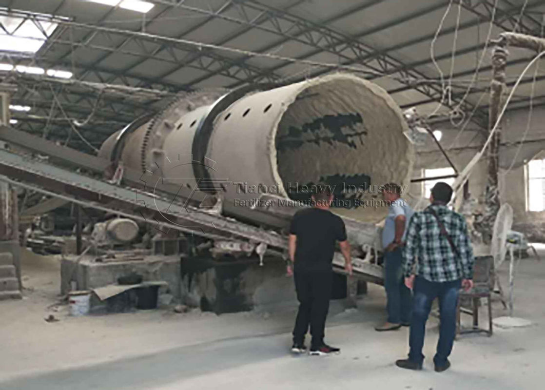 Spray Water-Adding Type Drum Granulator drum granulator untuk organik-komposisi pupuk drum granulator garis granulasi