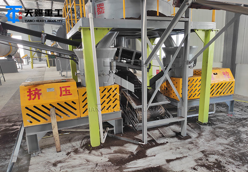 Mesin pembuatan granul pupuk sapi pupuk granulator pupuk organik garis produksi flat die