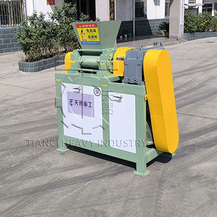 Soda Ash Production Line Granulator Double Roller Organic Fertilizer Granulator Mesin