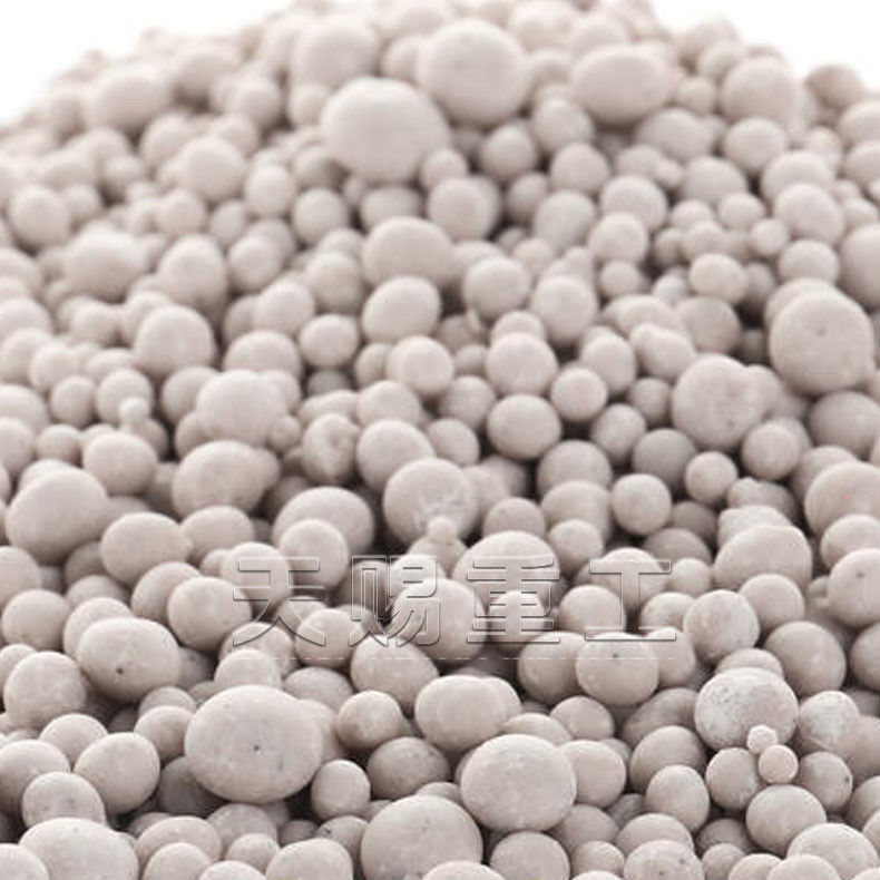 Granulator pan untuk peralatan granulasi pupuk amonium dan kalium pada lini produksi granulasi granulator disk