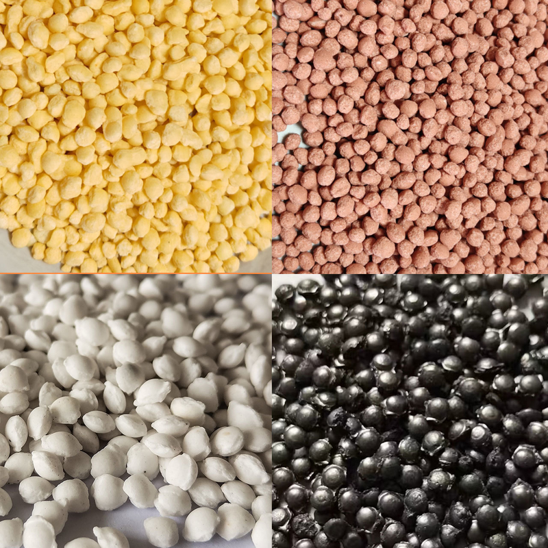 Granulator press roller ganda tipe kering untuk lini granulasi ammonium fertilizer carbonate granular