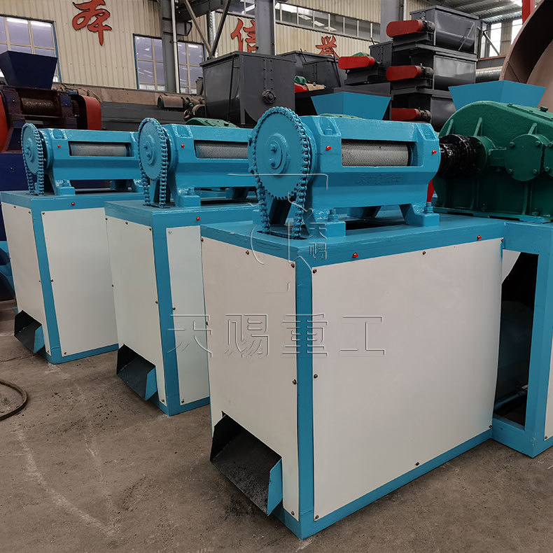 Ammonium klorida double roller press granulator untuk granular ammonium klorida pupuk karbonat garis granulasi