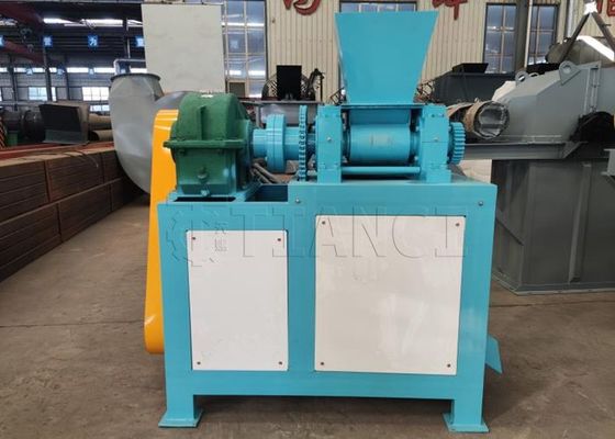 NPK Komposisi Pupuk Granulasi Peralatan Powder Double Roller Extrusion Granulator