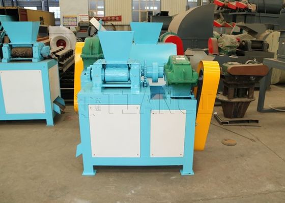Komposisi bubuk kering pupuk Roller Press Granulator Mesin Ekstrusi