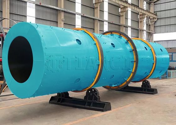 Mesin Granulator Drum Putar Pupuk Majemuk Organik Butiran Bola