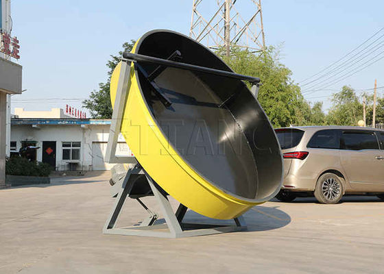 Garis produksi granul kalsium nitrat Garis produksi granulator disk Biofertilizer