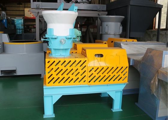 Kompos jerami limbah pertanian pupuk peralatan granulator flat die
