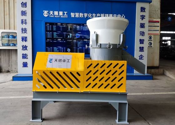 Mesin Granulasi Serbuk Kayu Serbuk Kayu Pupuk Organik Granulator Flat Die