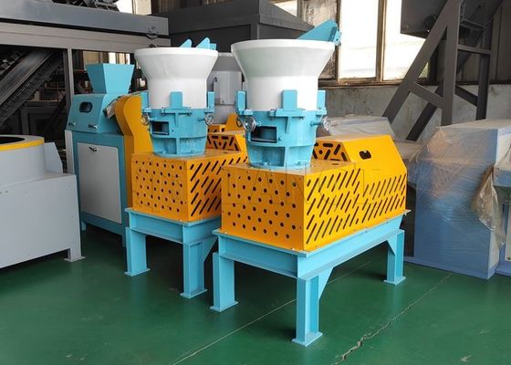Peralatan manufaktur pupuk pitik pupuk granular granulator ekstrusi film datar