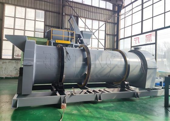 Granulator Pupuk Komposisi Organik Baja Karbon / Baja Tidak Berlemak 2-12t/H