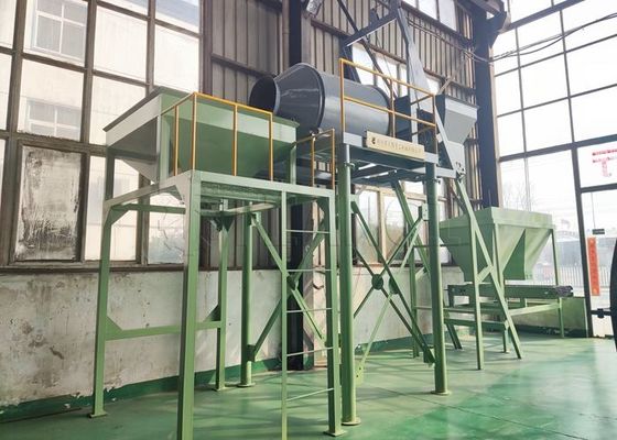 Garis produksi pengaduk pupuk pertanian Garis produksi pupuk senyawa