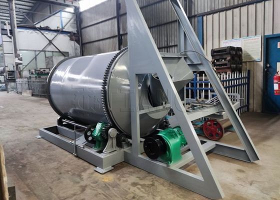 Baris produksi pupuk BB Baris produksi pengaduk nitrogen, fosfor dan kalium