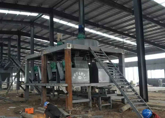 Garis produksi granulasi pupuk amonium klorida Garis produksi granulator pencetak roller debu