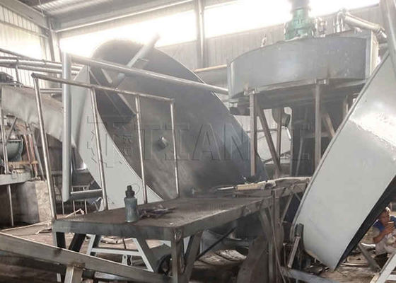 Garis produksi butiran maniok, garis produksi granulator disk basah