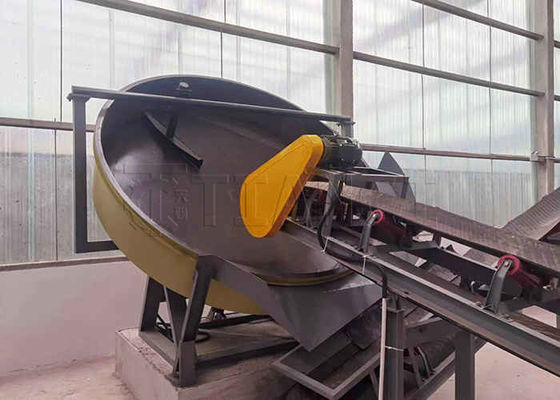 Mesin pembuatan pupuk organik granular Disc Fertilizer Granulator ISO9001