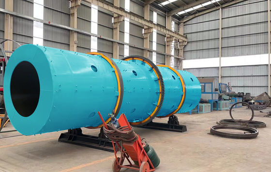 Mesin granulator drum pupuk organik Mesin granulasi drum