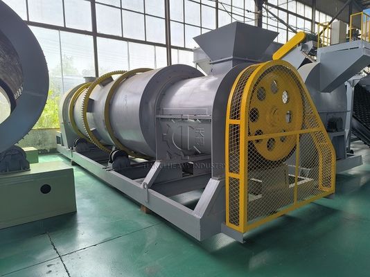 Pupuk Granule Membuat Mesin Senyawa Organik Kombinasi Produksi Granulator