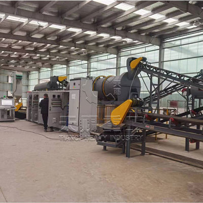 Garis produksi pupuk NPK dengan ekstrusi granulasi dengan granulator roller press